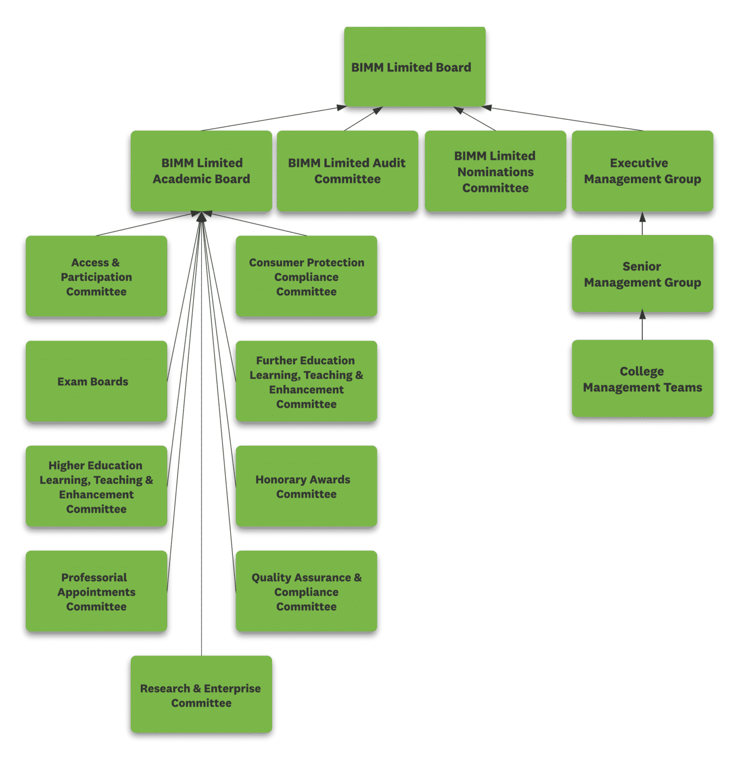 Governance Framework | BIMM Institute